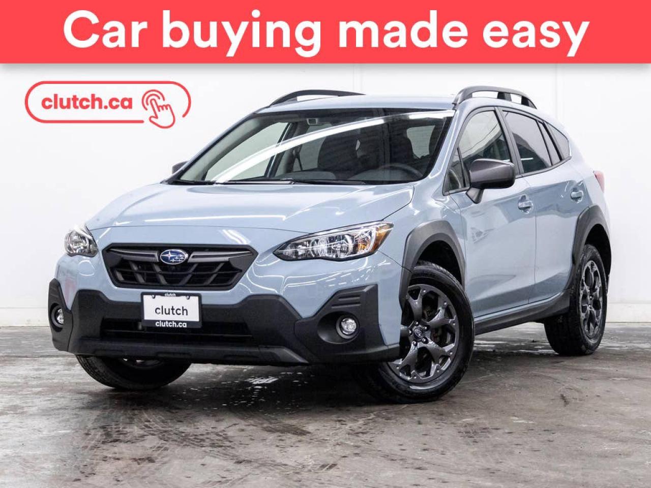 Used 2023 Subaru XV Crosstrek Outdoor AWD w/Apple Carplay & Android Auto, Heated Front Seats, Backup Cam for sale in Toronto, ON