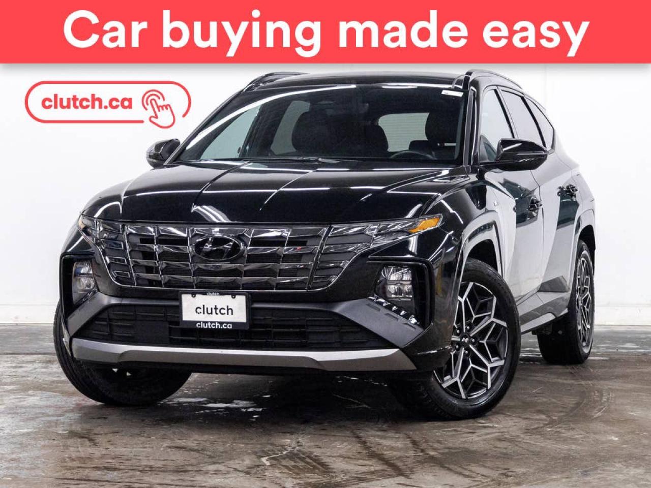 Used 2023 Hyundai Tucson N-Line AWD w/ Apple CarPlay & Android Auto, Front Heated Seats, Power Moonroof for sale in Toronto, ON