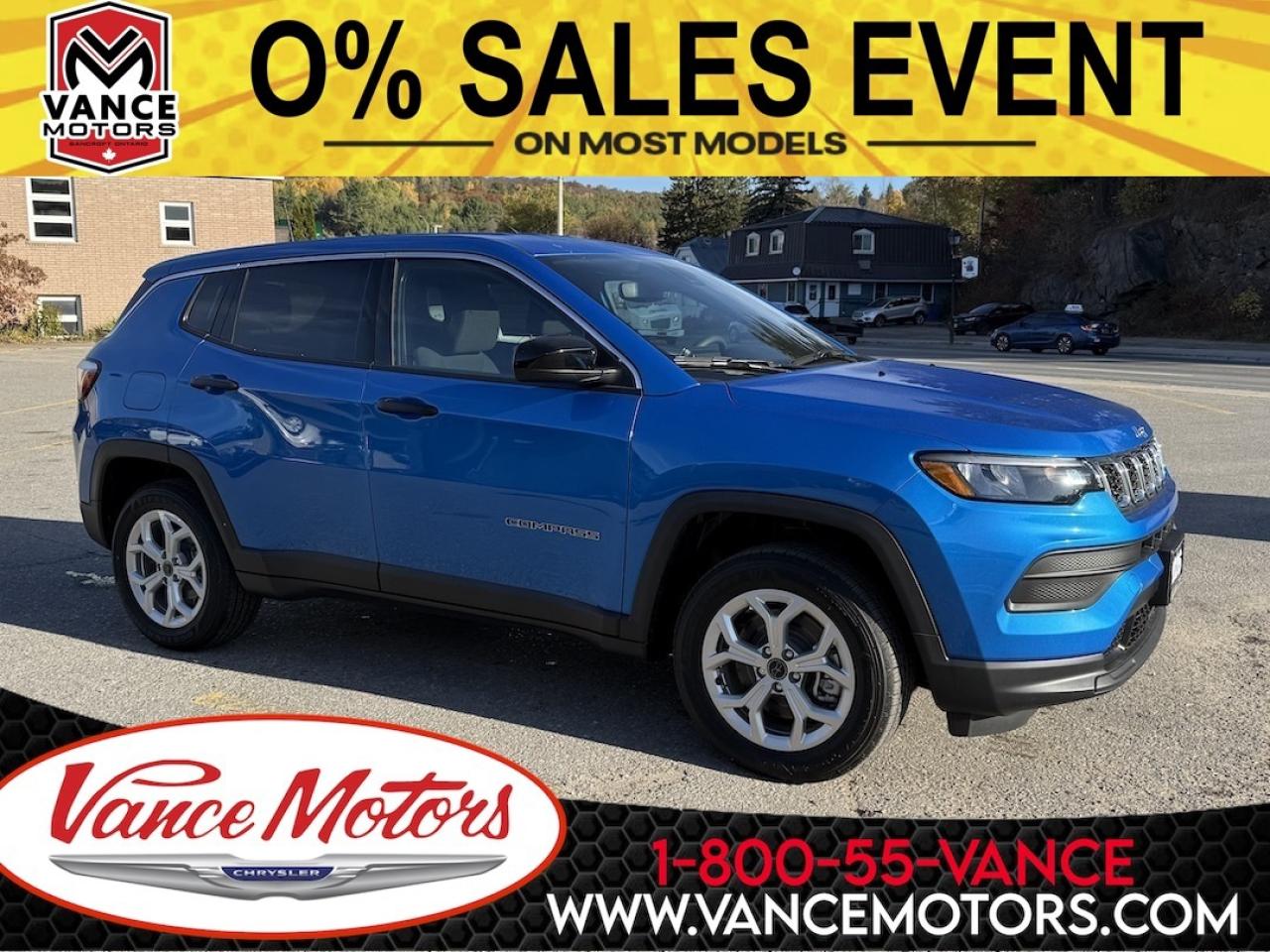 New 2026 Jeep Compass sport 4x4 for sale in Bancroft, ON