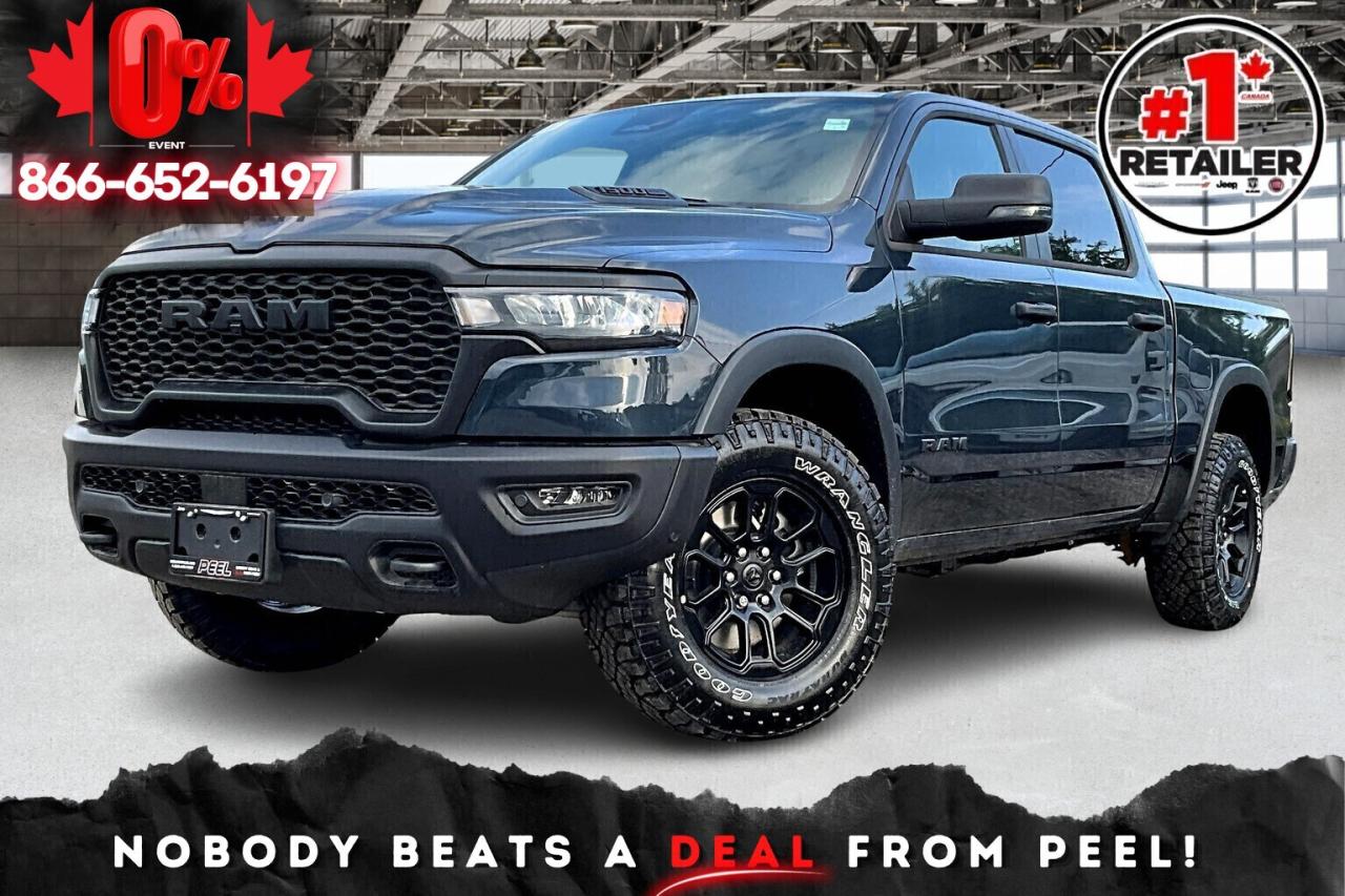 New 2025 RAM 1500 REBEL CREW | Level1 | Trailer Brake | Sport Hood for sale in Mississauga, ON