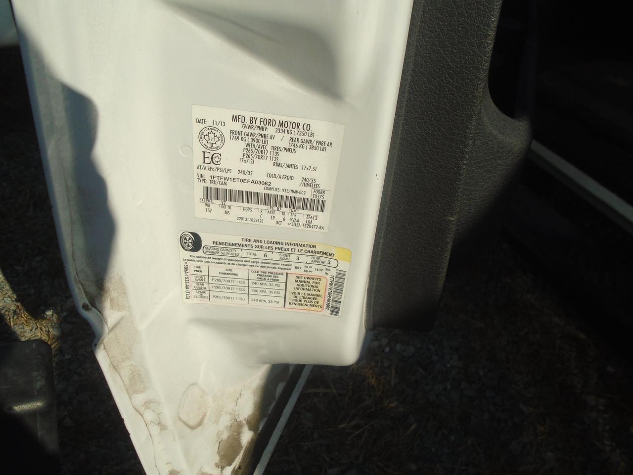 2014 Ford F-150 4WD SuperCrew 157 XLT + TOW PKG Photo