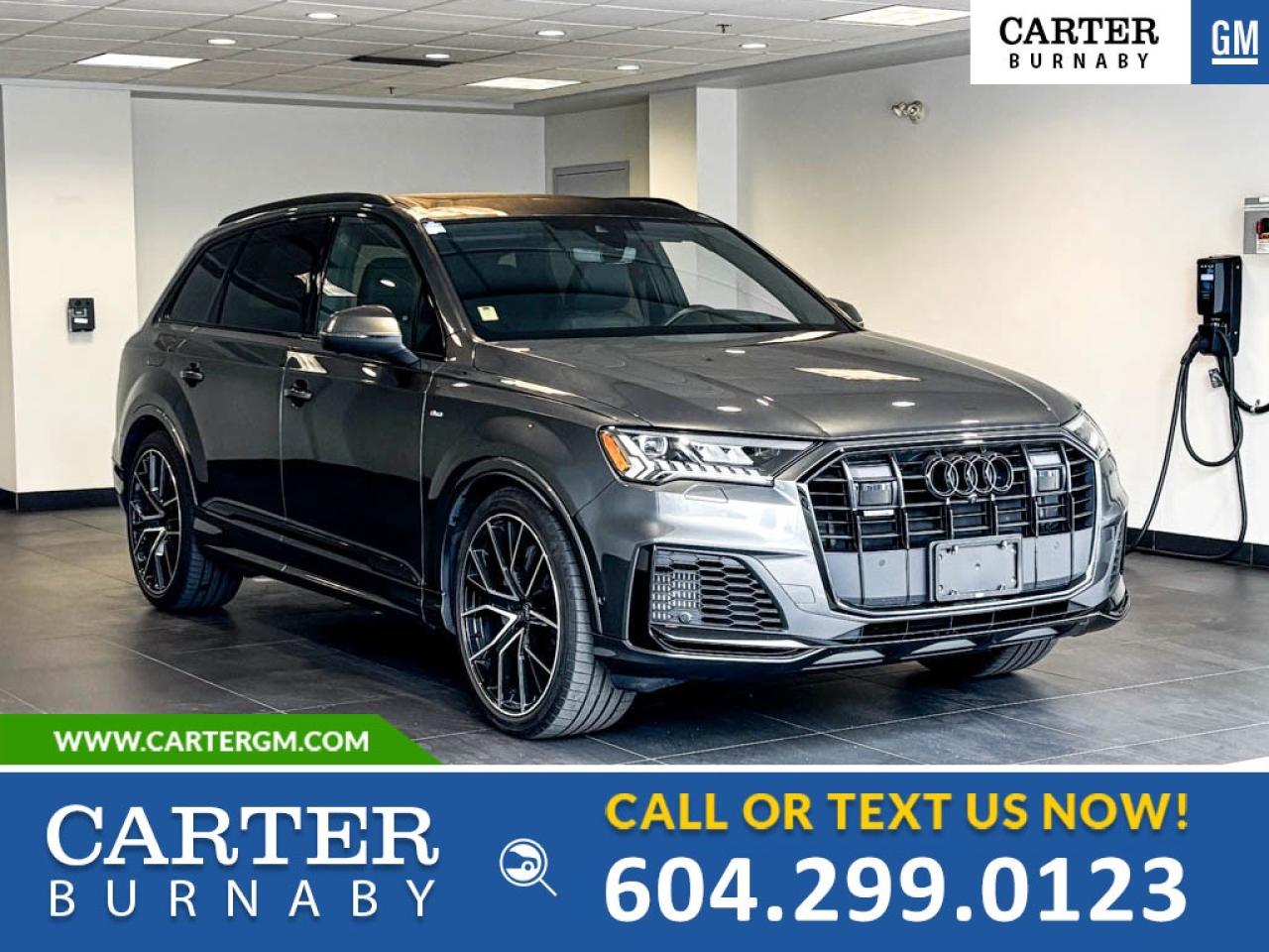 Used 2022 Audi Q7 TECHNIK AWD | HYBRID/PWR SUNROF/PWR SEATS/7-PAX for sale in Burnaby, BC