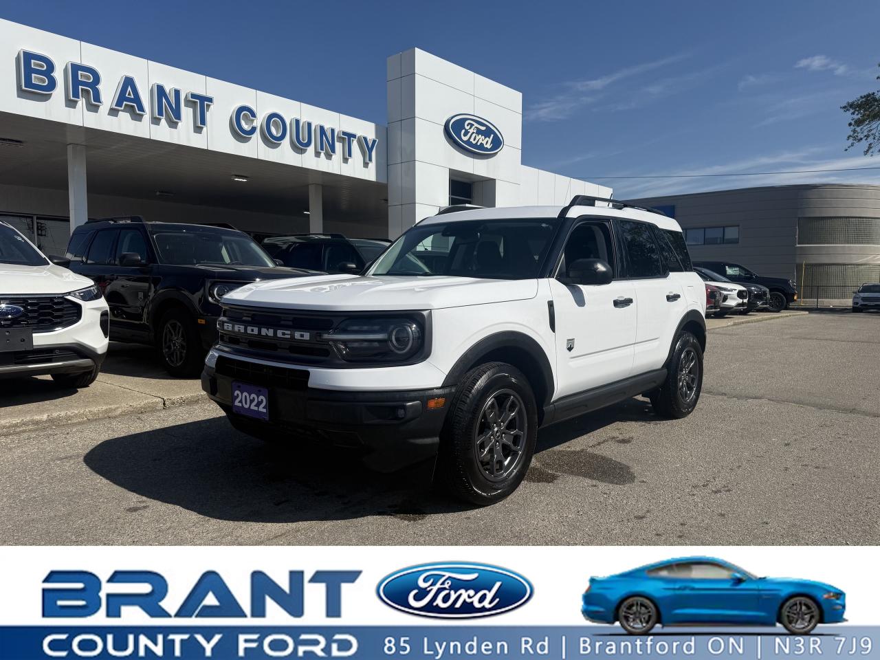 Used 2022 Ford Bronco Sport Big Bend for sale in Brantford, ON
