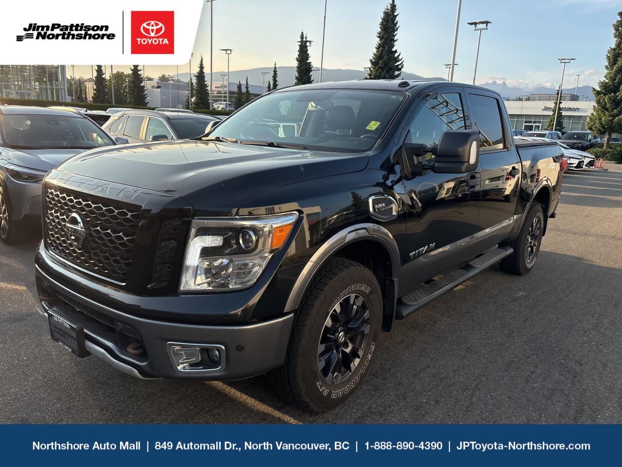 Used 2017 Nissan Titan 4WD Crew Cab PRO-4X for sale in North Vancouver, BC