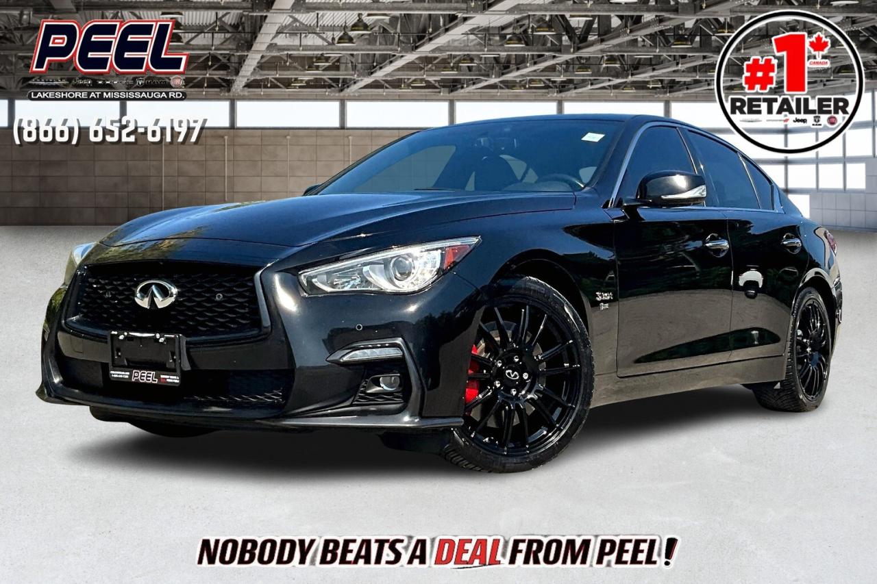 Used 2019 Infiniti Q50 Q50 Red Sport | Heated Leather | Sunroof | AWD for sale in Mississauga, ON
