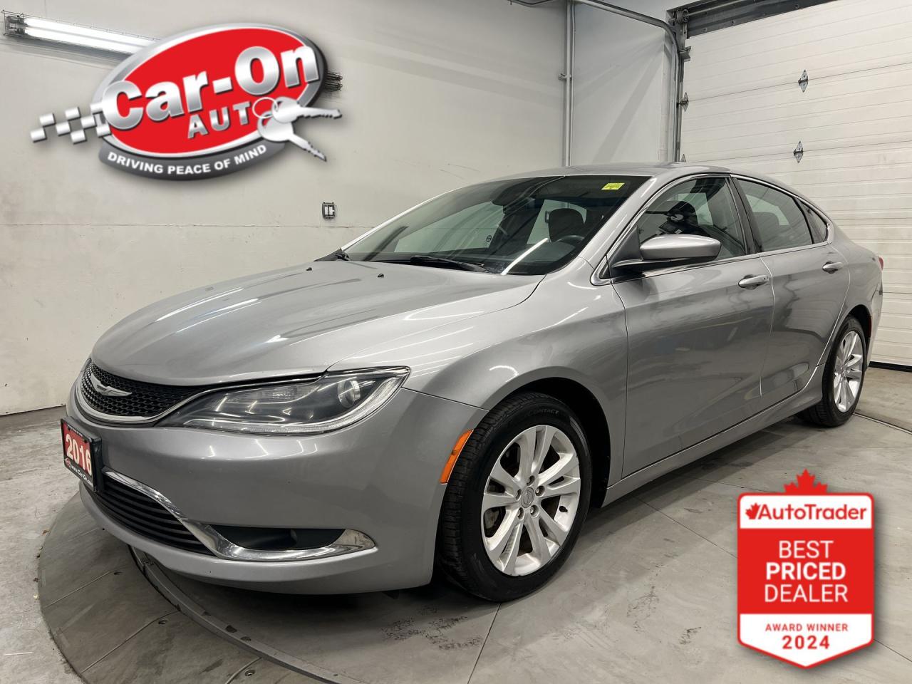 Used 2016 Chrysler 200 LIMITED| LOW KMS!| REAR CAM |ALLOYS| REMOTE START for sale in Ottawa, ON