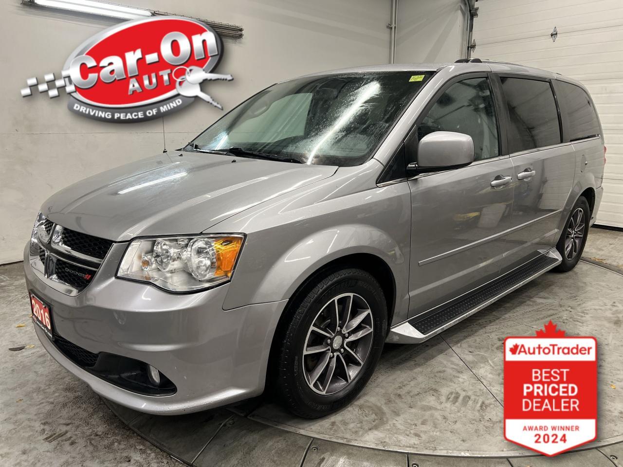 Used 2016 Dodge Grand Caravan PREMIUM PLUS | 7-PASS |LEATHER | DVD | 17IN ALLOYS for sale in Ottawa, ON