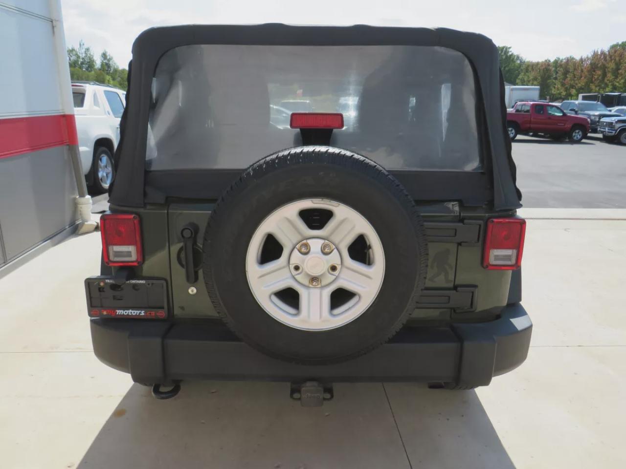 2015 Jeep Wrangler Sport (**SAFETY/CERTIFIED!!**MANUAL TRANSMISSION**4WD**ALLOY RIMS**RUNNING BOARDS**TRAILER HITCH**SOFT TOP**CUSTOM JEEP RUBBER FLOOR MATS**CRUISE CONTROL**) Photo