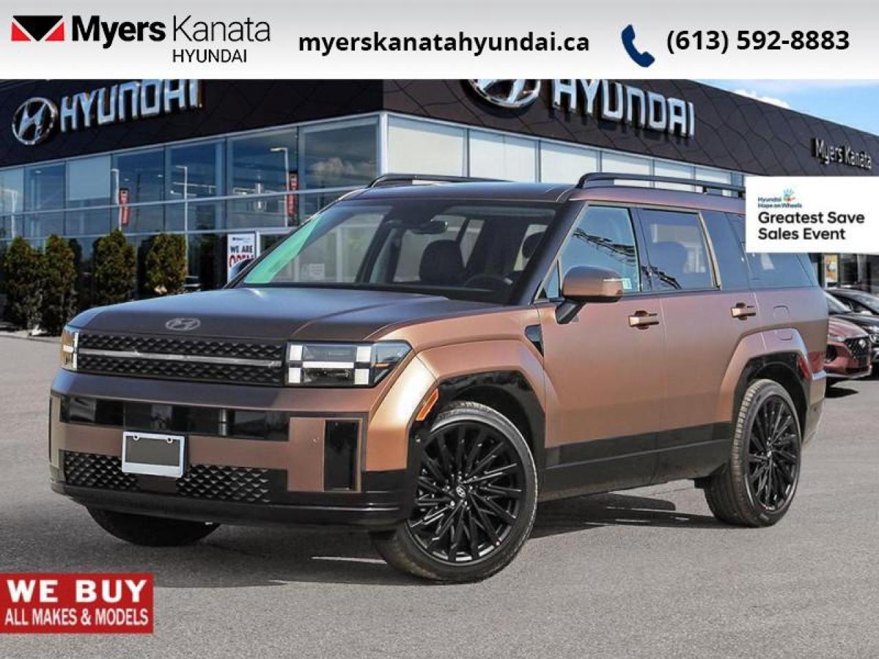 New 2025 Hyundai Santa Fe Ultimate Calligraphy  - HUD - $195.59 /Wk for sale in Kanata, ON