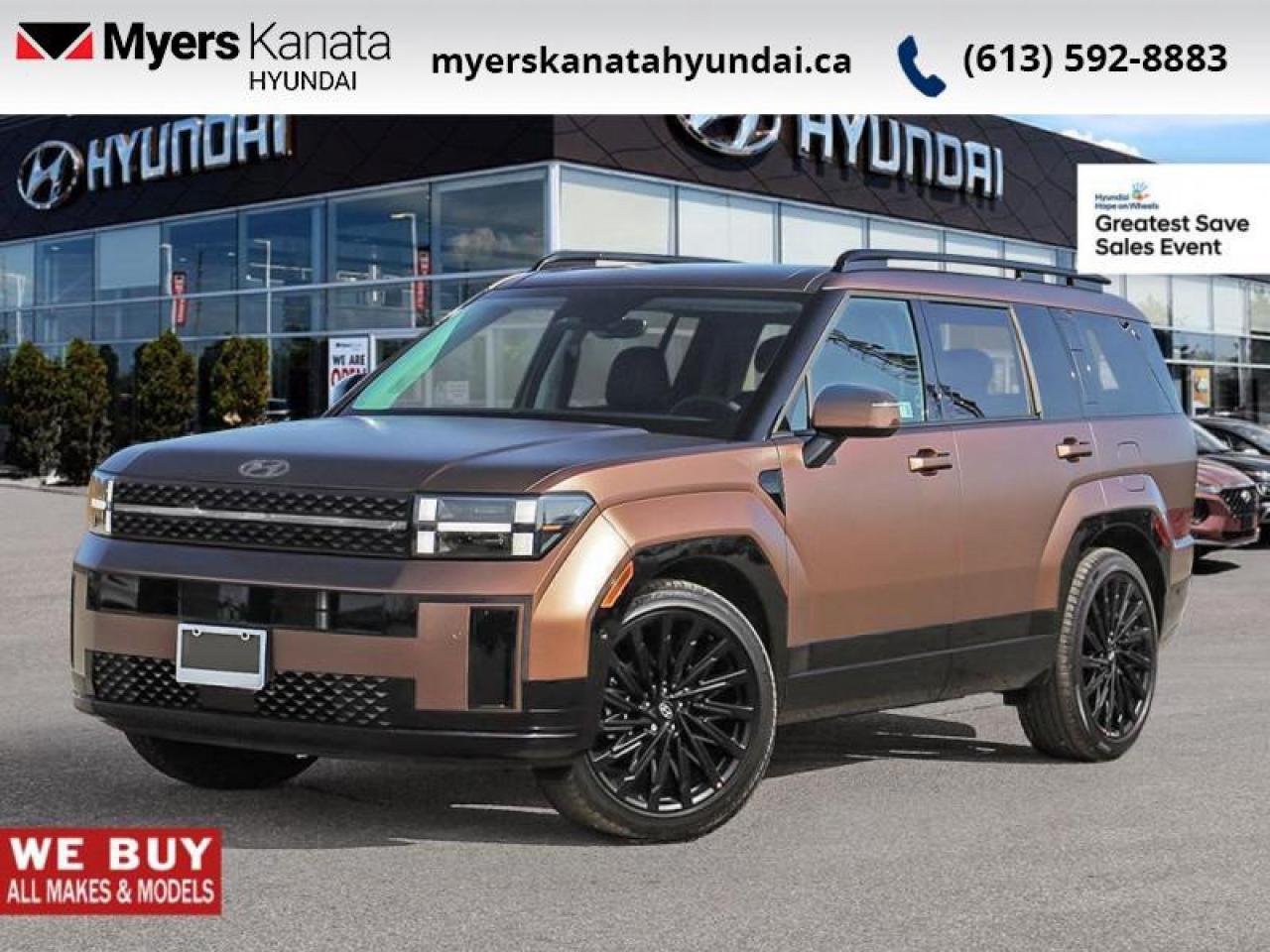 New 2025 Hyundai Santa Fe Ultimate Calligraphy  - HUD - $195.59 /Wk for sale in Kanata, ON