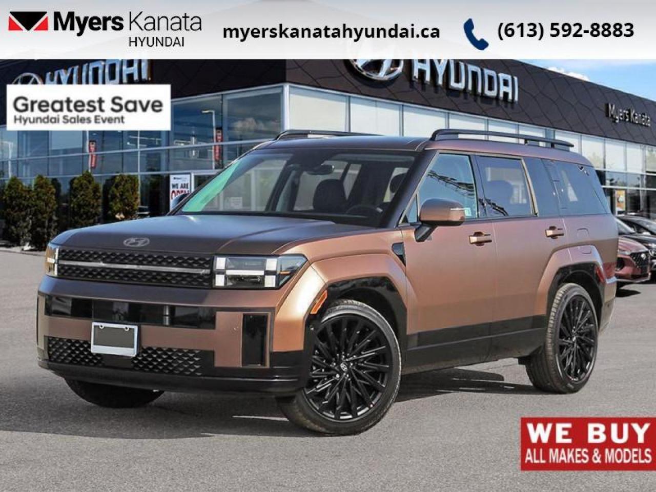 New 2025 Hyundai Santa Fe Ultimate Calligraphy  - HUD - $195.59 /Wk for sale in Kanata, ON