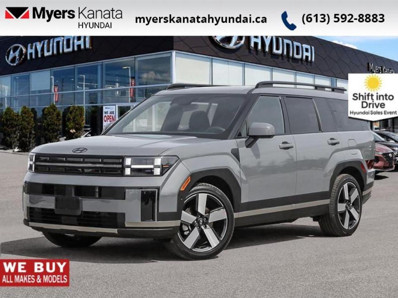 New 2025 Hyundai Santa Fe Luxury  - Cooled Seats -  Navigation - $180.14 /Wk for sale in Kanata, ON
