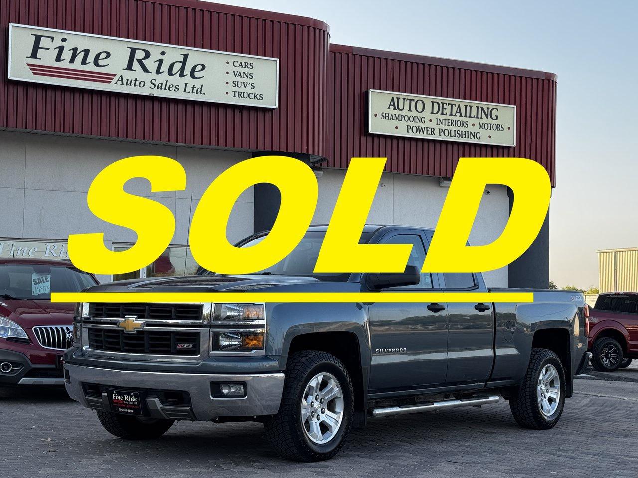 Used 2014 Chevrolet Silverado 1500 LT for sale in West Saint Paul, MB