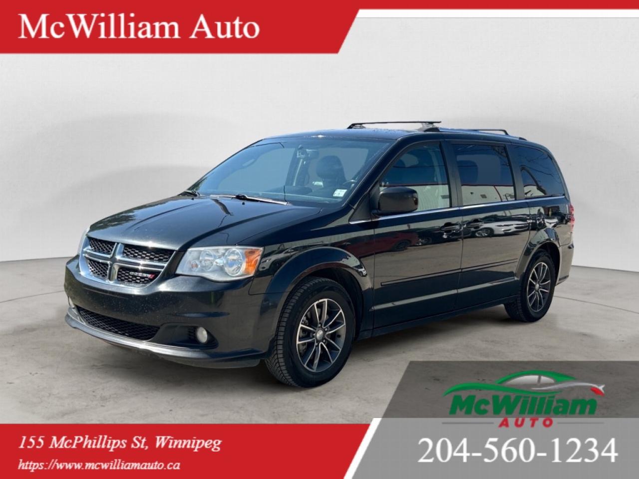 Used 2016 Dodge Grand Caravan SXT Premium Plus | DVD Player | Stow N' go Seats | Back Up Cam | for sale in Winnipeg, MB