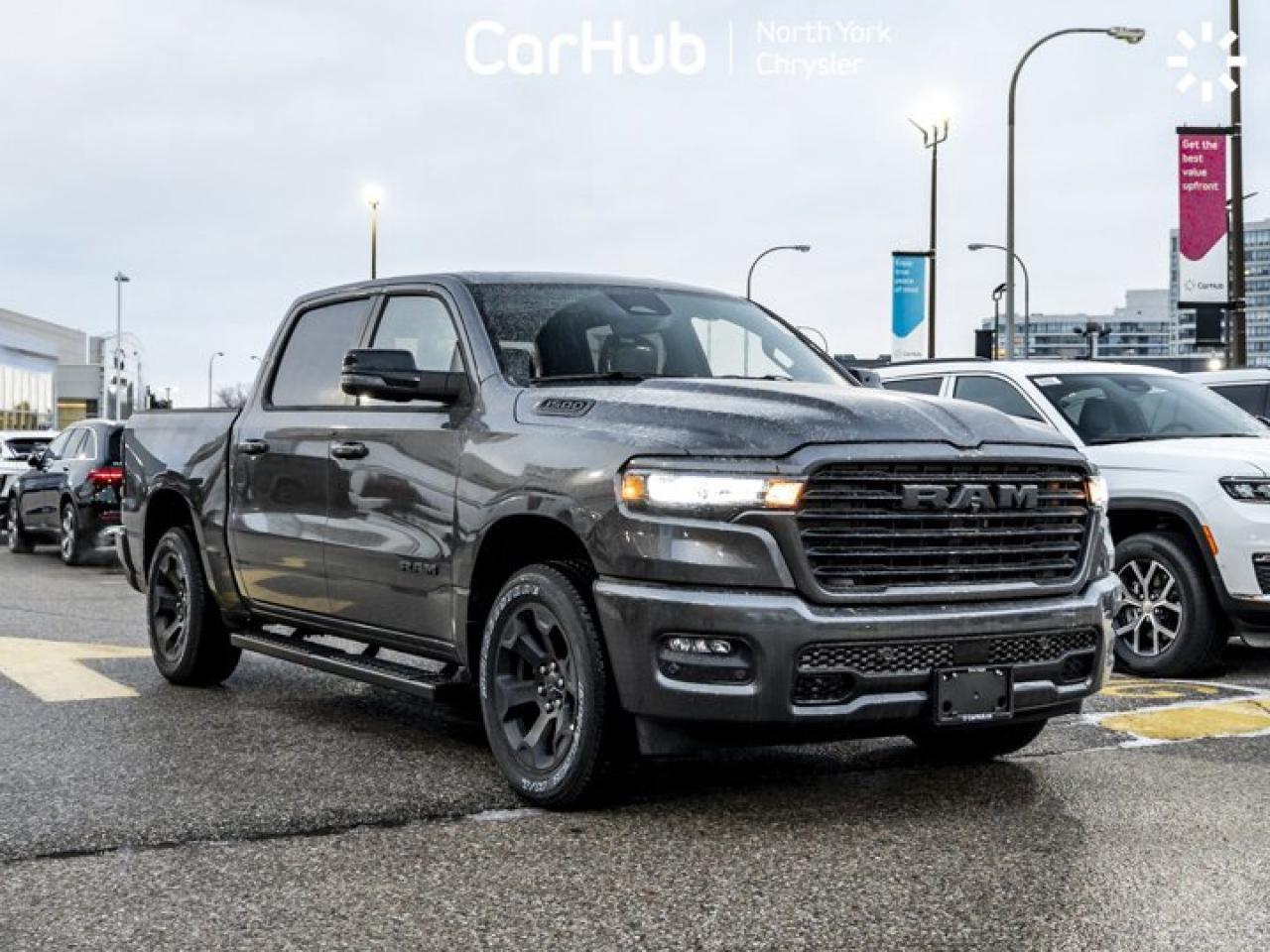 2026 RAM 1500 Sport 5'7'' Box Panoroof  12.3'' screen Tonneau Cover Side Steps 360 Camera Photo4