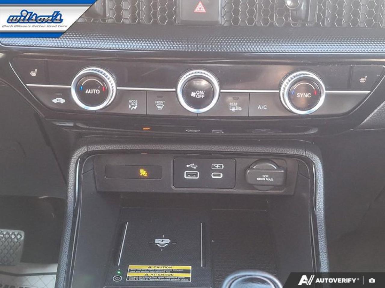 2024 Honda CR-V Hybrid Touring Hybrid | Leather | Sunroof | Nav | Heated Wheel + Seats | CarPlay + Android | and More ! Photo