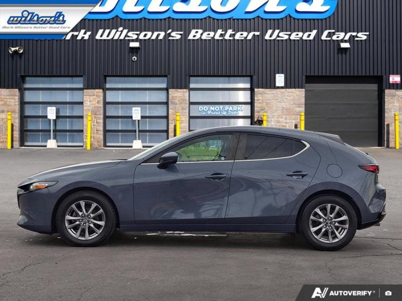2021 Mazda MAZDA3 Sport GS Hatchback | Leather | Sunroof | Heated Wheel + Seats | Power Seat | Rear Camera | and More ! Photo