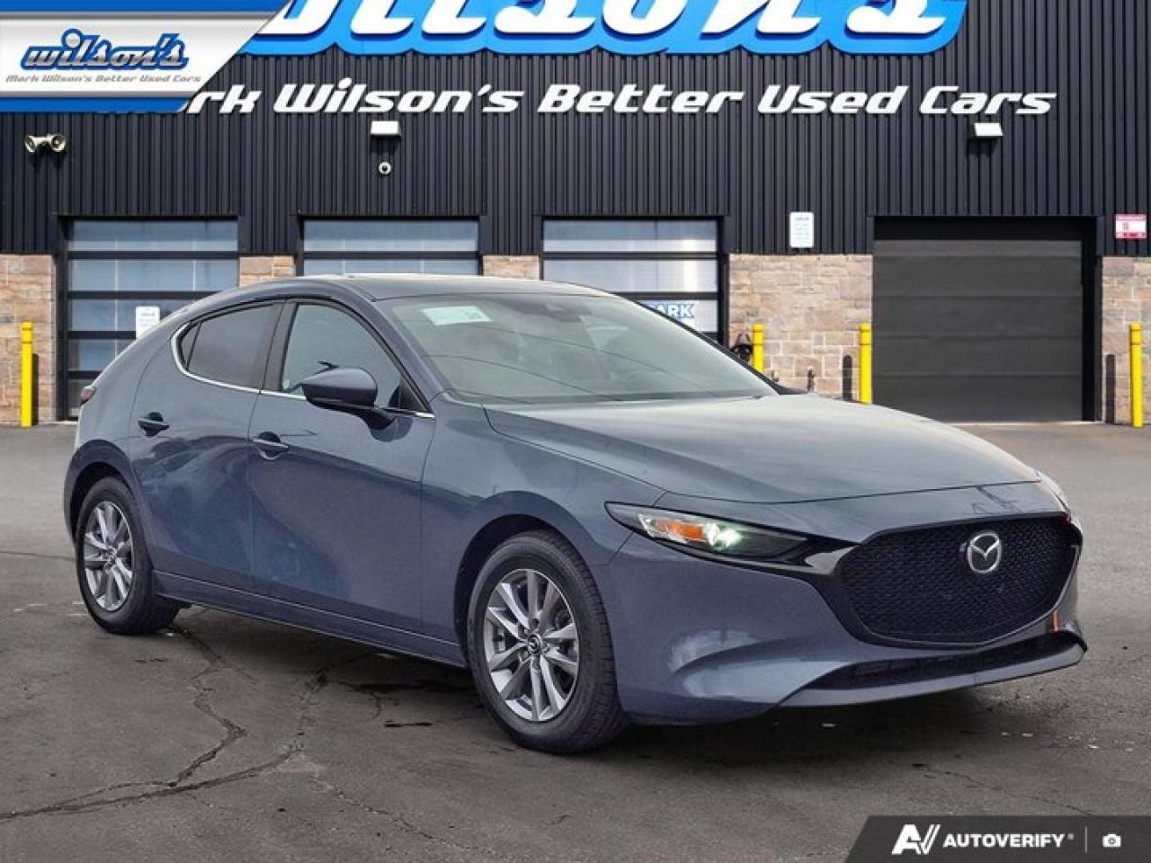 2021 Mazda MAZDA3 Sport GS Hatchback | Leather | Sunroof | Heated Wheel + Seats | Power Seat | Rear Camera | and More ! Photo