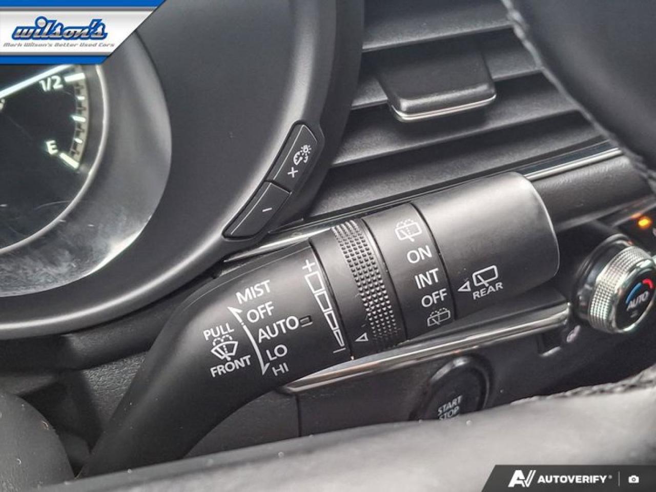 2021 Mazda MAZDA3 Sport GS Hatchback | Leather | Sunroof | Heated Wheel + Seats | Power Seat | Rear Camera | and More ! Photo