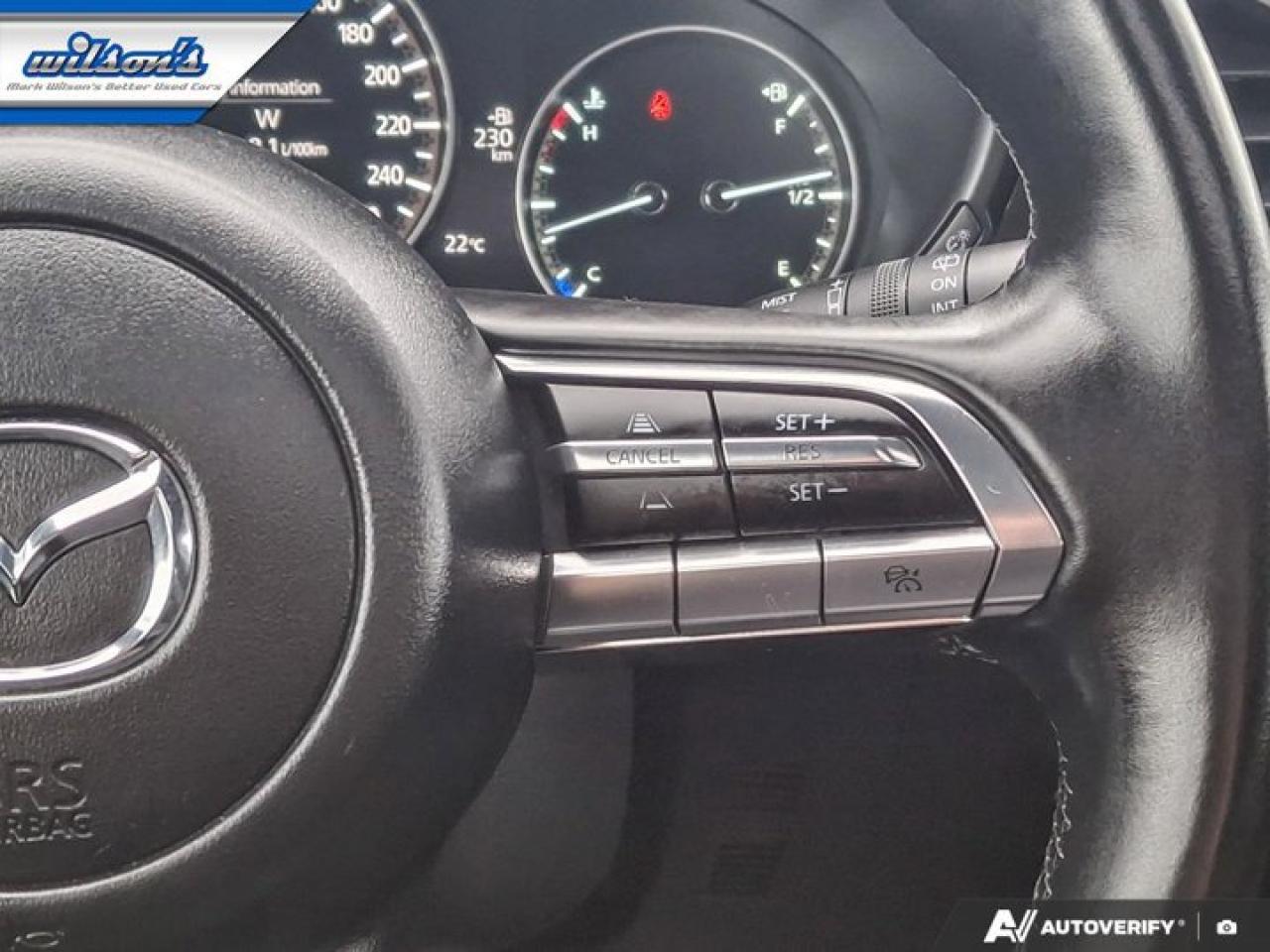 2021 Mazda MAZDA3 Sport GS Hatchback | Leather | Sunroof | Heated Wheel + Seats | Power Seat | Rear Camera | and More ! Photo