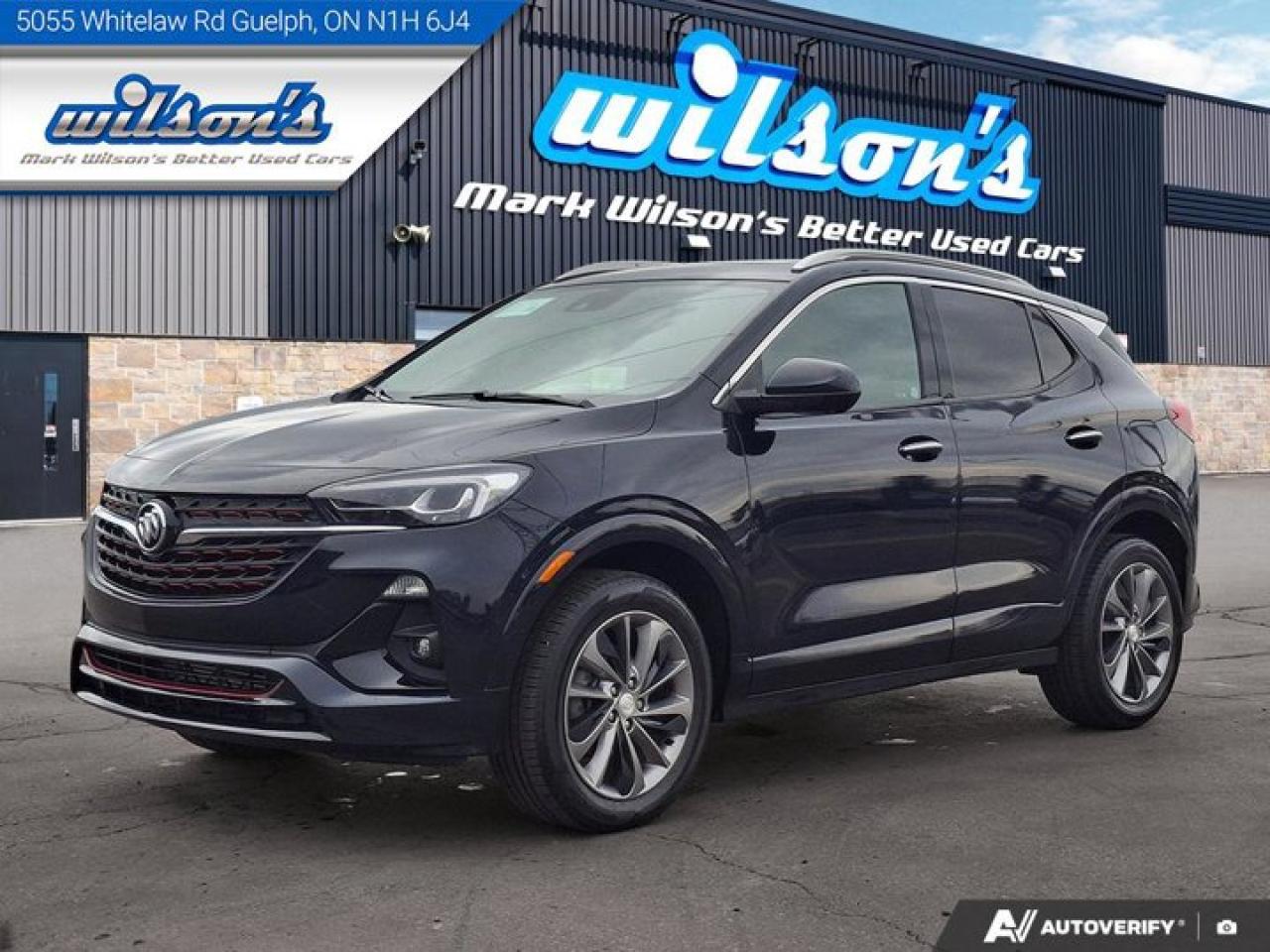 Used 2021 Buick Encore GX Essence AWD | Leather | Sunroof | CarPlay | Android Auto | Heated Seats & Steering | and More ! for sale in Guelph, ON