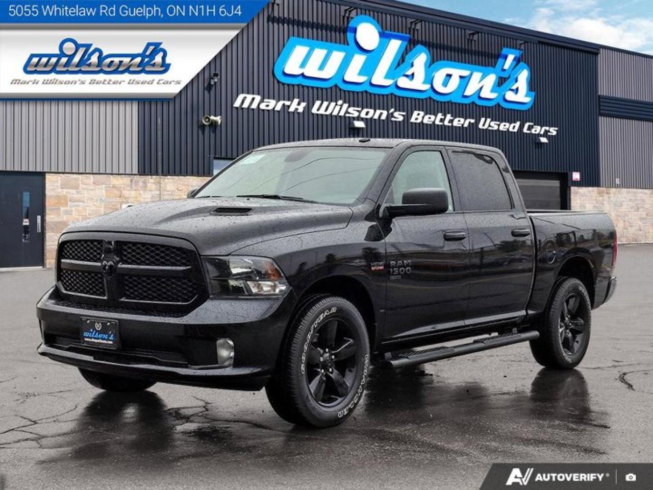 Used 2023 RAM 1500 Classic Express Crew Cab 4x4 Hemi | Night Edition | Heated Seats + Steering | Remote Start | Carplay & More! for sale in Guelph, ON