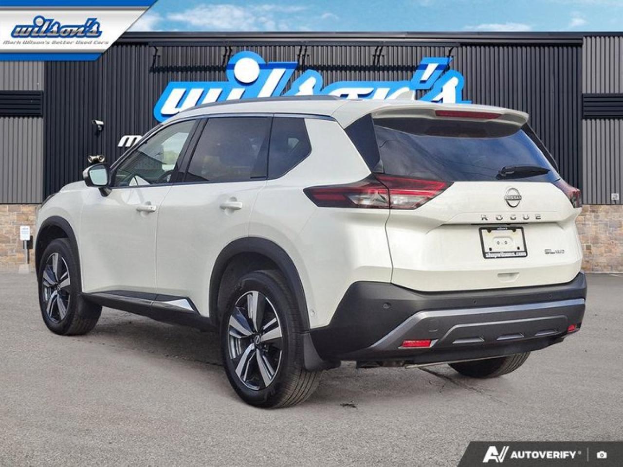 2023 Nissan Rogue SL AWD | Leather | Pano Roof | Nav | Heated Seats + Steering | Remote Start | Power Liftgate & More! Photo