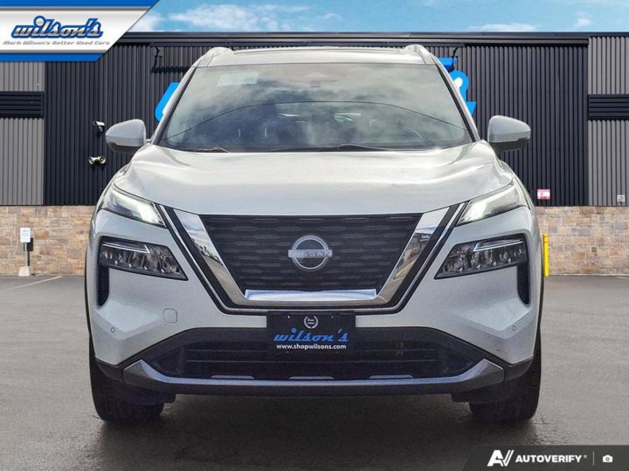 2023 Nissan Rogue SL AWD | Leather | Pano Roof | Nav | Heated Seats + Steering | Remote Start | Power Liftgate & More! Photo