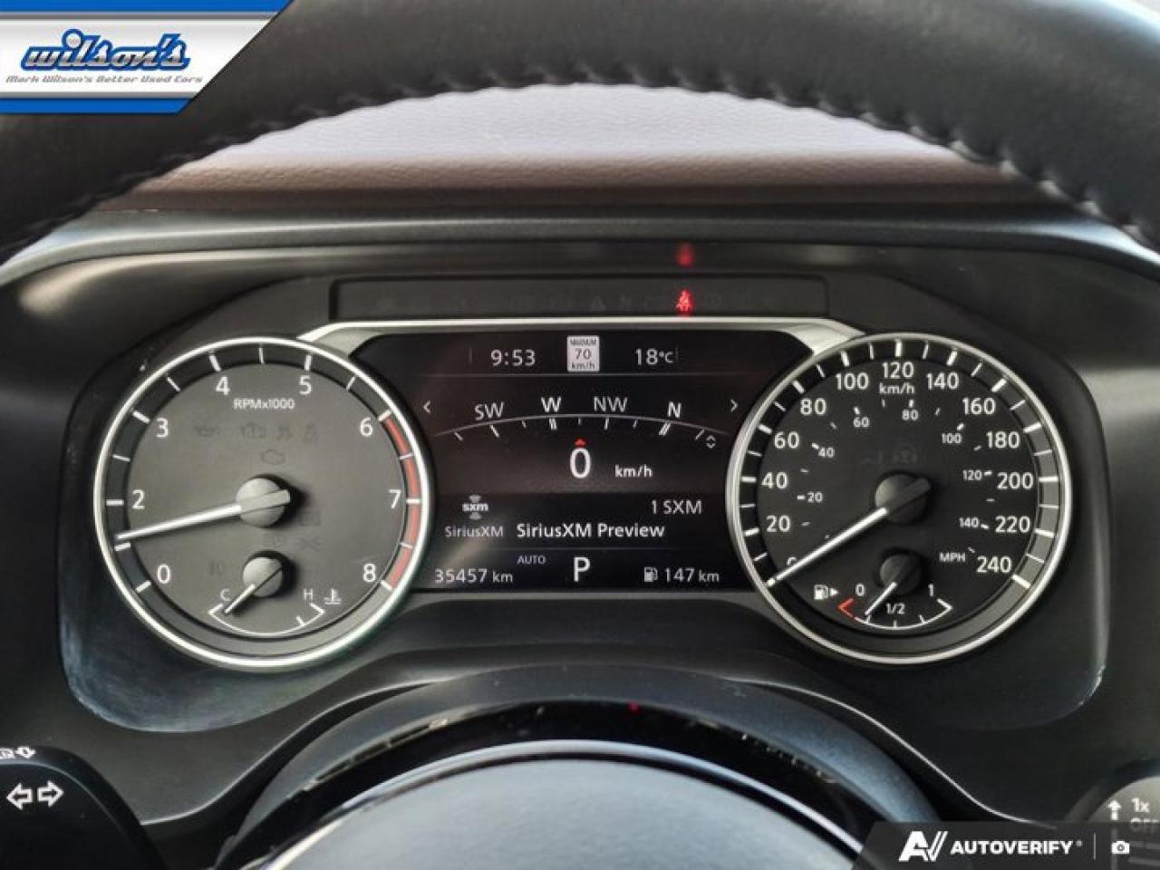 2023 Nissan Rogue SL AWD | Leather | Pano Roof | Nav | Heated Seats + Steering | Remote Start | Power Liftgate & More! Photo