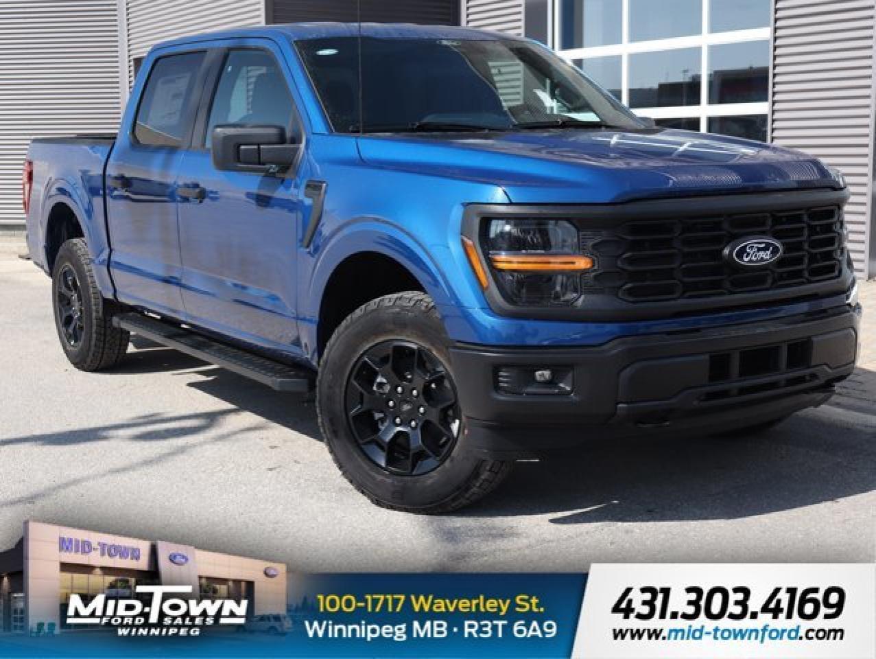 New 2025 Ford F-150 STX | 12 Screen | 18 Black Wheels for sale in Winnipeg, MB