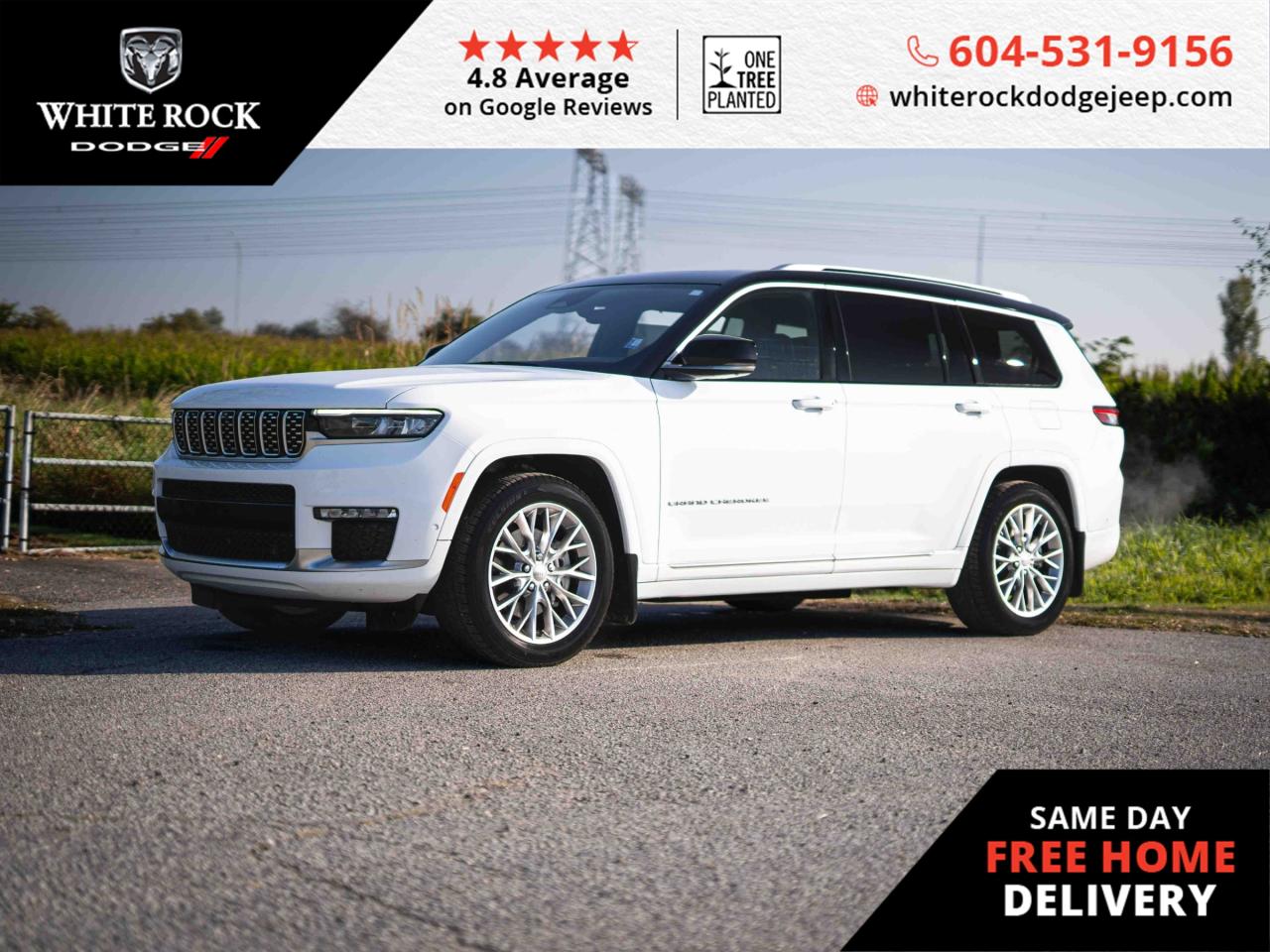 Used 2023 Jeep Grand Cherokee L Summit for sale in Surrey, BC