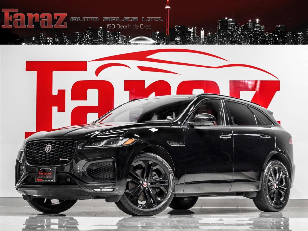 2023 Jaguar F-PACE $418 BI WEEKLY 0 DOWN R-DYNAMIC S|P400|BLACK PACK|ADAPT CRUISE|MERIDIAN|LOADED Photo0