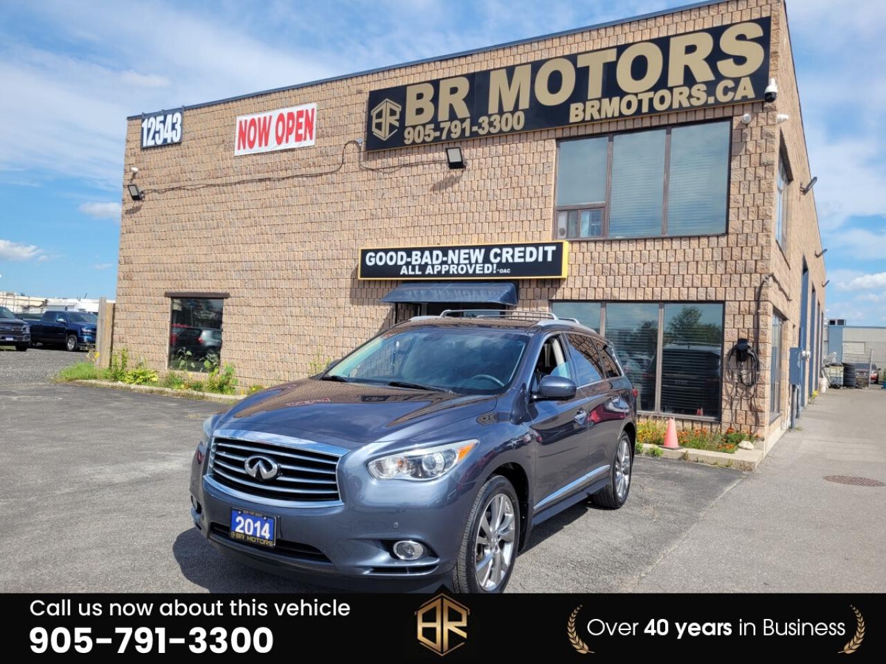 Used 2014 Infiniti QX60 Premium | Loaded | AWD | DVD for sale in Bolton, ON