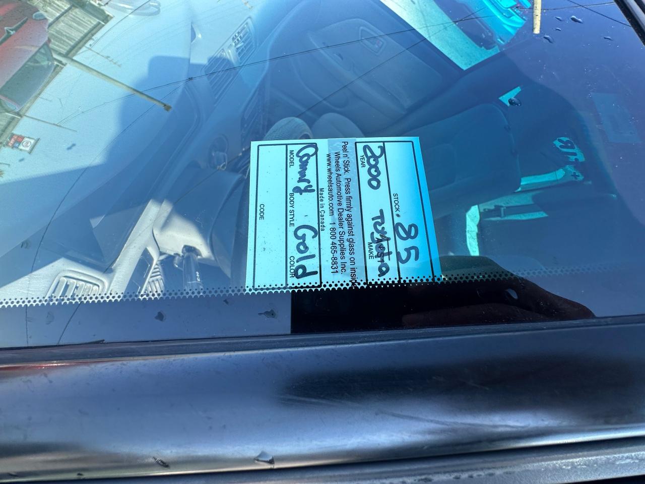 2000 Toyota Camry CE - Photo #17