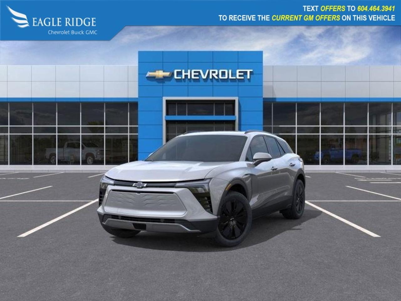 New 2026 Chevrolet Blazer EV LT 8-way power driver seat, heated leather-wrapped steering wheel, automatic climate control, digital dash, 17.7-inch touchscreen, 11-inch driver display, Google Built-in, WiFi compatibility, for sale in Coquitlam, BC