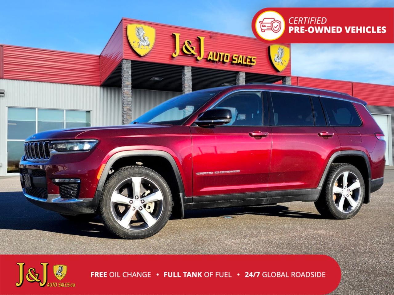 Used 2021 Jeep Grand Cherokee L Limited for sale in Brandon, MB