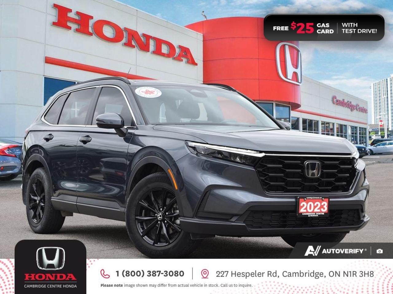 Used 2023 Honda CR-V Sport POWER SUNROOF | REARVIEW CAMERA | APPLE CARPLAY™/ANDROID AUTO™ for sale in Cambridge, ON