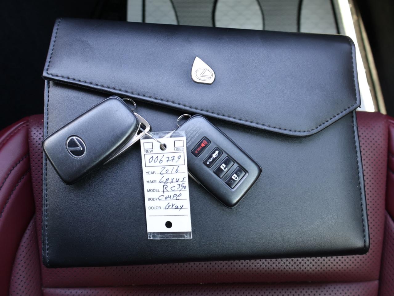 2016 Lexus RC 350 V6 AWD CERTIFIED CAMERA NAV BLUETOOTH LEATHER HEATED SEATS CRUISE ALLOYS - Photo #46