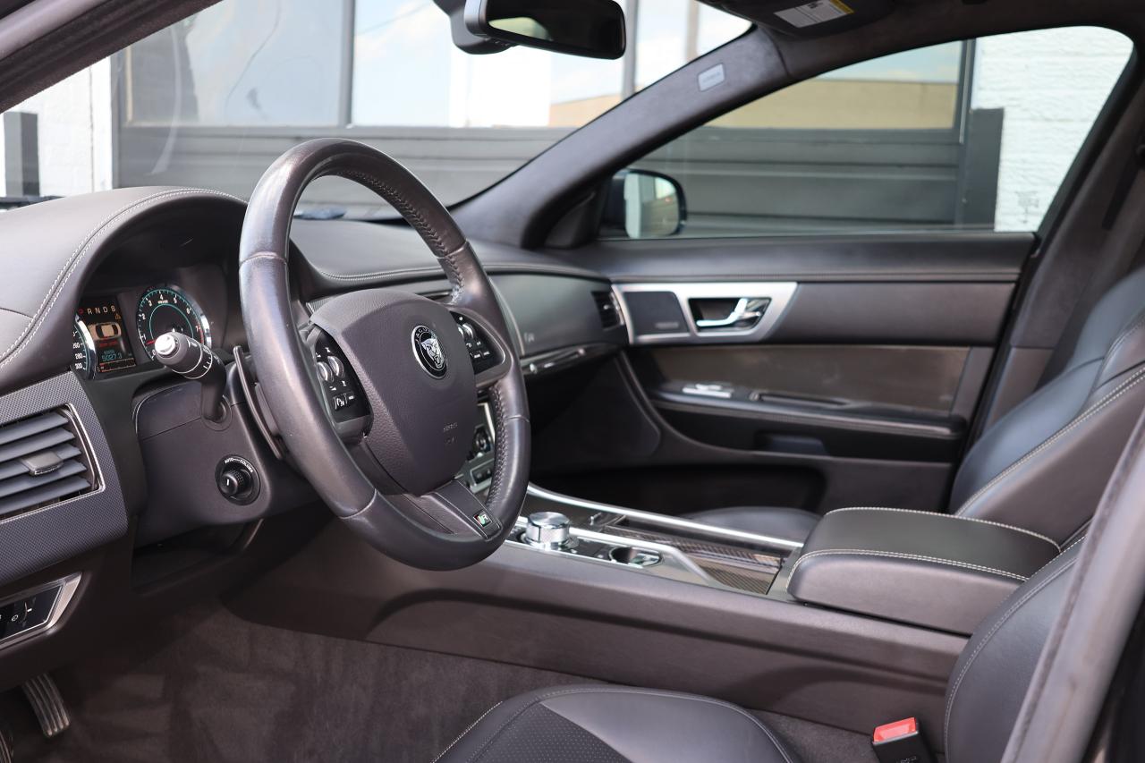 2014 Jaguar XF XFR 5.0L V8 - SUNROOF|BLINDSPOT|NAVI|CAMERA - Photo #9
