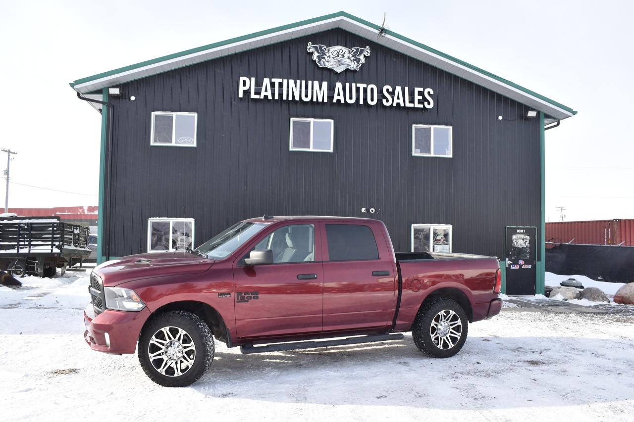 <p data-start=147 data-end=184>🚨 JUST IN @ PLATINUM AUTO SALES 🚨</p><p data-start=186 data-end=241>🔥 <strong data-start=189 data-end=236>2020 RAM 1500 Classic SLT &ndash; 5.7L HEMI POWER</strong> 🔥</p><p data-start=243 data-end=891>✅ ONLY <strong data-start=250 data-end=264>97,880 KMS</strong><br data-start=264 data-end=267 />✅ 5.7L HEMI V8 &ndash; legendary power & reliability<br data-start=313 data-end=316 />✅ 4x4 Capability &ndash; built tough for work & play<br data-start=362 data-end=365 />✅ Crew Cab &ndash; full-size space & comfort<br data-start=403 data-end=406 />✅ <strong data-start=408 data-end=448>Heated Seats + Heated Steering Wheel</strong> &ndash; stay warm in Canadian winters ❄️🔥<br data-start=485 data-end=488 />✅ <strong data-start=490 data-end=515>Factory Command Start</strong> &ndash; start your truck from anywhere<br data-start=548 data-end=551 />✅ Tow Package &ndash; haul with confidence<br data-start=587 data-end=590 />✅ Touchscreen Display w/ Bluetooth & USB<br data-start=630 data-end=633 />✅ Backup Camera for easy maneuvering<br data-start=669 data-end=672 />✅ Premium Cloth Interior<br data-start=696 data-end=699 />✅ Power Windows, Locks & Mirrors<br data-start=731 data-end=734 />✅ Remote Keyless Entry<br data-start=756 data-end=759 />✅ Cruise Control &ndash; smooth highway driving<br data-start=800 data-end=803 />✅ Fog Lights for added visibility<br data-start=836 data-end=839 />✅ Mayhem Rims & Side Steps &ndash; sharp & rugged look</p><p data-start=893 data-end=925>💰 Priced at <strong data-start=906 data-end=923>$37,899 + tax</strong></p><p data-start=893 data-end=925><strong data-start=906 data-end=923>SALE PRICE @ $35,699 + TAX</strong></p><p data-start=927 data-end=981>📍 <strong data-start=930 data-end=953>Platinum Auto Sales</strong> &ndash; Your Truck Destination!</p><p>&nbsp;</p><p data-start=983 data-end=1096>👉 Don&rsquo;t wait &ndash; trucks this clean with these options don&rsquo;t last long. Message us today to book your test drive!</p><pre><strong><span style=color: #3e4153; font-family: Larsseit, Arial, sans-serif; font-size: 16px; white-space: pre-line; background-color: #f8f9f9;>DEALER PERMIT # 4744</span></strong><br /><br /><span style=color: #3e4153; font-family: Larsseit, Arial, sans-serif; font-size: 16px; white-space: pre-line; background-color: #f8f9f9;>FRESH MB SAFETY</span><br /><br /><span style=color: #3e4153; font-family: Larsseit, Arial, sans-serif; font-size: 16px; white-space: pre-line; background-color: #f8f9f9;>200 POINT INSPECTION SO YOU CAN BUY WITH CONFIDENCE</span><br /><br /><span style=color: #3e4153; font-family: Larsseit, Arial, sans-serif; font-size: 16px; white-space: pre-line; background-color: #f8f9f9;>CARFAX available</span><br /><br /><span style=color: #3e4153; font-family: Larsseit, Arial, sans-serif; font-size: 16px; white-space: pre-line; background-color: #f8f9f9;>LOW RATE FINANCING AVAILABLE *OAC</span><br /><br /><span style=color: #3e4153; font-family: Larsseit, Arial, sans-serif; font-size: 16px; white-space: pre-line; background-color: #f8f9f9;>All trades considered</span><br /><br /><span style=color: #3e4153; font-family: Larsseit, Arial, sans-serif; font-size: 16px; white-space: pre-line; background-color: #f8f9f9;>Extended Warranty available</span><br /><br /><span style=color: #3e4153; font-family: Larsseit, Arial, sans-serif; font-size: 16px; white-space: pre-line; background-color: #f8f9f9;><strong>Platinum Auto Sales </strong></span><span style=color: #3e4153; font-family: Larsseit, Arial, sans-serif;><span style=font-size: 16px; white-space: pre-line;><strong>conveniently</strong></span></span><strong style=color: #3e4153; font-family: Larsseit, Arial, sans-serif; font-size: 16px; white-space: pre-line;>&nbsp;located off the East Perimeter Hwy at our NEW LOCATION 240 TRANSPORT RD!</strong></pre><pre><br /><span style=color: #3e4153; font-family: Larsseit, Arial, sans-serif; font-size: 16px; white-space: pre-line; background-color: #f8f9f9;>THE MPI TIRE PROGRAM IS AVAILABLE MSG FOR DETAILS</span><br /><br /><span style=color: #3e4153; font-family: Larsseit, Arial, sans-serif; font-size: 16px; white-space: pre-line; background-color: #f8f9f9;>MPI GLASS DIRECT REPAIR/REPLACEMENT</span><br /><br /><span style=color: #3e4153; font-family: Larsseit, Arial, sans-serif; font-size: 16px; white-space: pre-line; background-color: #f8f9f9;>Open 6 days a week Mon-Friday 9-6 Sat 9-4</span><br /><br /><strong><span style=color: #3e4153; font-family: Larsseit, Arial, sans-serif; font-size: 16px; white-space: pre-line; background-color: #f8f9f9;>REMEMBER THERES NO BETTER DEAL THEN A PLATINUM DEAL!</span></strong><br /><br /><br /><br /><br /><span style=color: #3e4153; font-family: Larsseit, Arial, sans-serif; font-size: 16px; white-space: pre-line; background-color: #f8f9f9;>Disclaimer: Please call dealership for availability. Price excludes taxes. Accepted payment methods: Cash, Debit, Certified Cheque, Bank Draft & Credit Cards(surcharge applies to all credit card purchases over $1000).</span></pre>