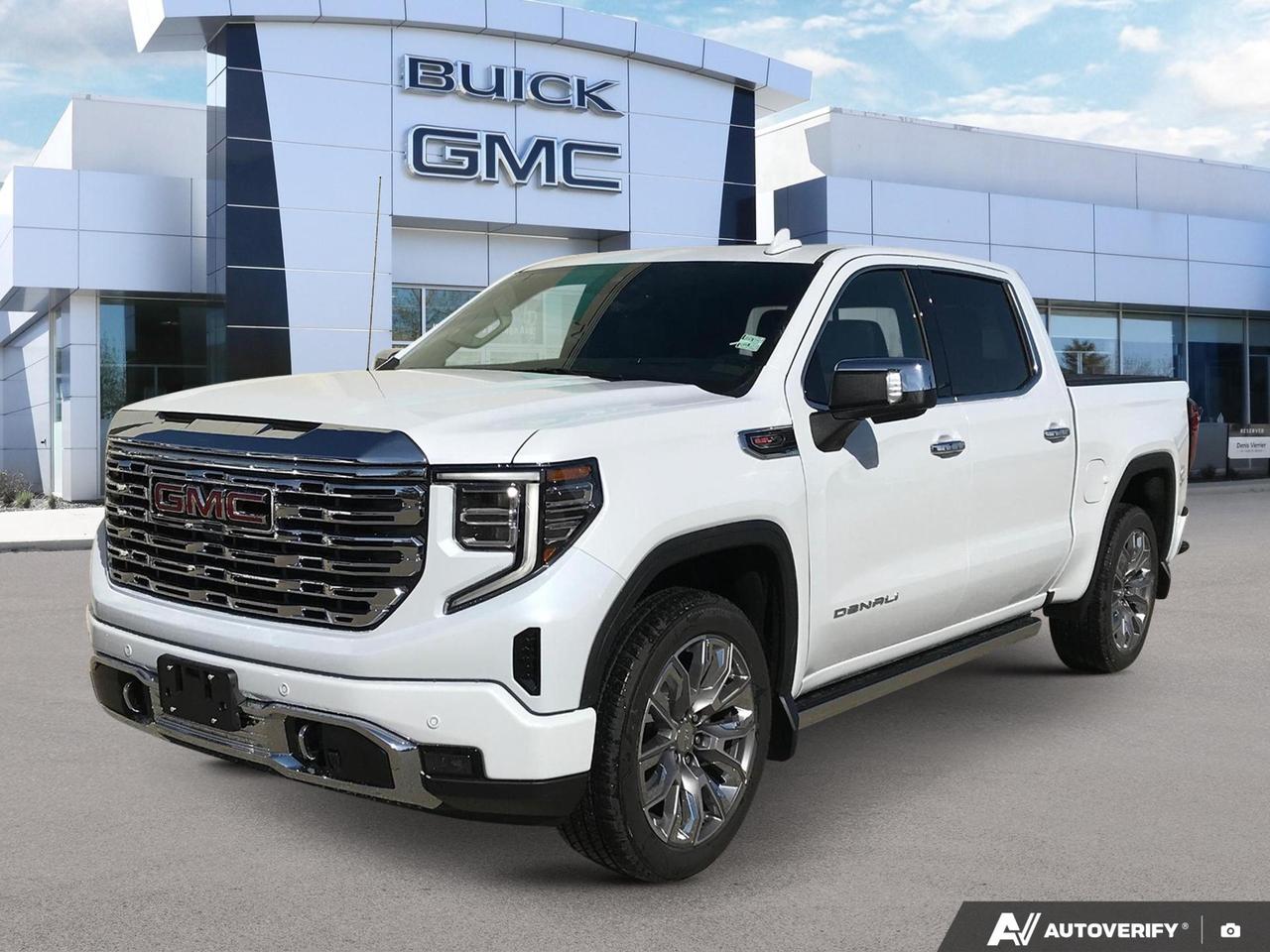 Price includes Added Accessories Plus Engine Block Heater | 3 Years Sirius XM | Denali Reserve Super Cruise Package | Exhaust System--Active, Sport Mode enabled
Experience the future of truck performance with the 2026 GMC Sierra 1500 - a powerhouse thats ready to tackle any challenge. This brand-new model combines cutting-edge technology with rugged capability, setting a new standard for full-size pickups.

Key Features:
- Powerful 6.2L 8-cylinder engine with 4WD for unmatched performance
- Innovative GMC MultiPro Tailgate with six functional load/access features
- Advanced safety suite including Trailer Side Blind Zone Alert and Rear Cross Traffic Braking
- Luxurious interior with heated steering wheel and dual-zone automatic climate control
- 12-way power adjustable seats for driver and passenger, including lumbar support
- Rain-sensing wipers and LED fog lamps for enhanced visibility
- State-of-the-art infotainment system with steering wheel audio controls

Dont miss your chance to own this exceptional truck. Visit Birchwood Chevrolet Buick GMC today to reserve your 2026 GMC Sierra 1500, start the purchase process, or schedule a test drive. Our knowledgeable staff is ready to answer any questions and help you experience the future of truck driving firsthand.
See three brands under one roof at Birchwood Chevrolet Buick GMC  the only place in Winnipeg where you can compare GMC, Chevrolet, and Buick all in one visit. Save yourself some time, see a great selection, and learn everything you need to know. 

Your Experience is Everything at Birchwood Chevrolet Buick GMC. 

Click, call (204) 837-5811, or visit Birchwood Chevrolet Buick GMC at the Birchwood Auto Park, 3965 Portage Avenue West at the Perimeter.

Dealer Permit #4240.
Dealer permit #4240