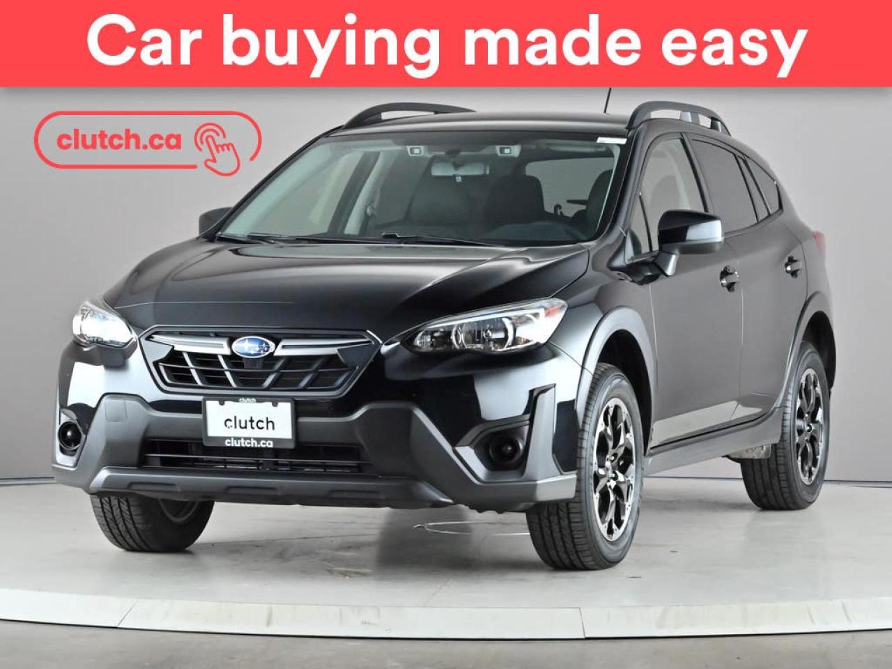 Used 2023 Subaru XV Crosstrek Convenience AWD w/ Eyesight Pkg,  w/ Apple CarPlay, Heated Front Seats, Rearview Cam for sale in Toronto, ON