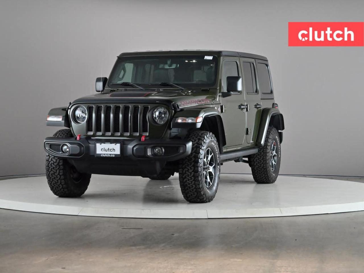 Used 2021 Jeep Wrangler Unlimited Rubicon 4X4 w/ Apple CarPlay, Cruise Control, Rearview Cam for sale in Toronto, ON