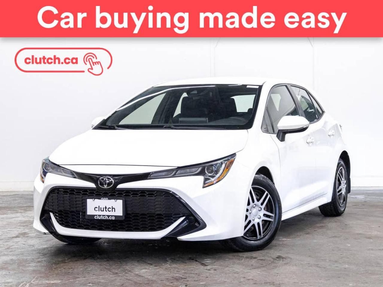 Used 2019 Toyota Corolla Hatchback S w/ Rearview Cam, 12V Outlet, Climate Control for sale in Toronto, ON