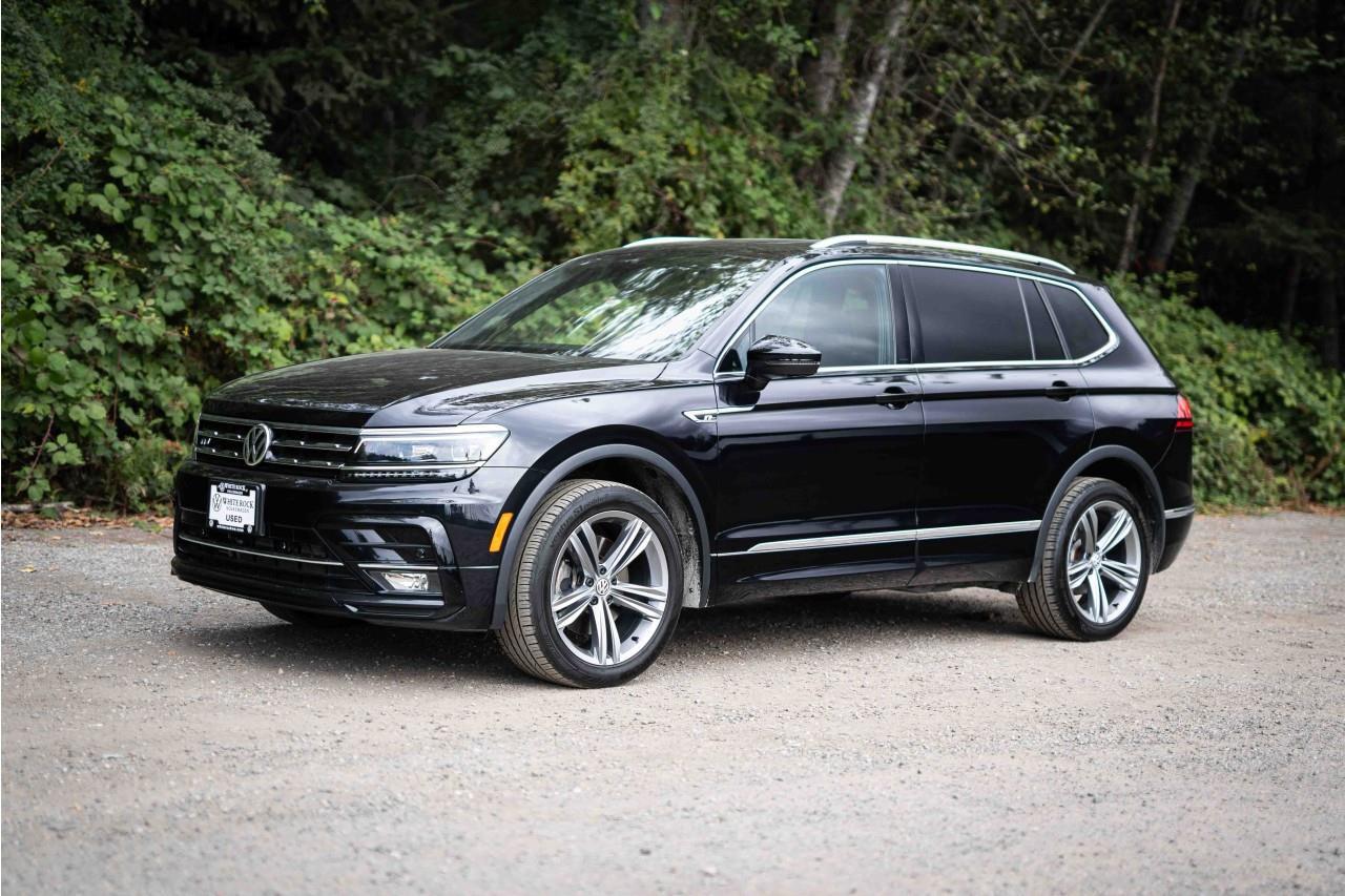 Used 2021 Volkswagen Tiguan Highline *3RD ROW PACKAGE*LOW KMS*LEATHER INTERIOR* for sale in Surrey, BC