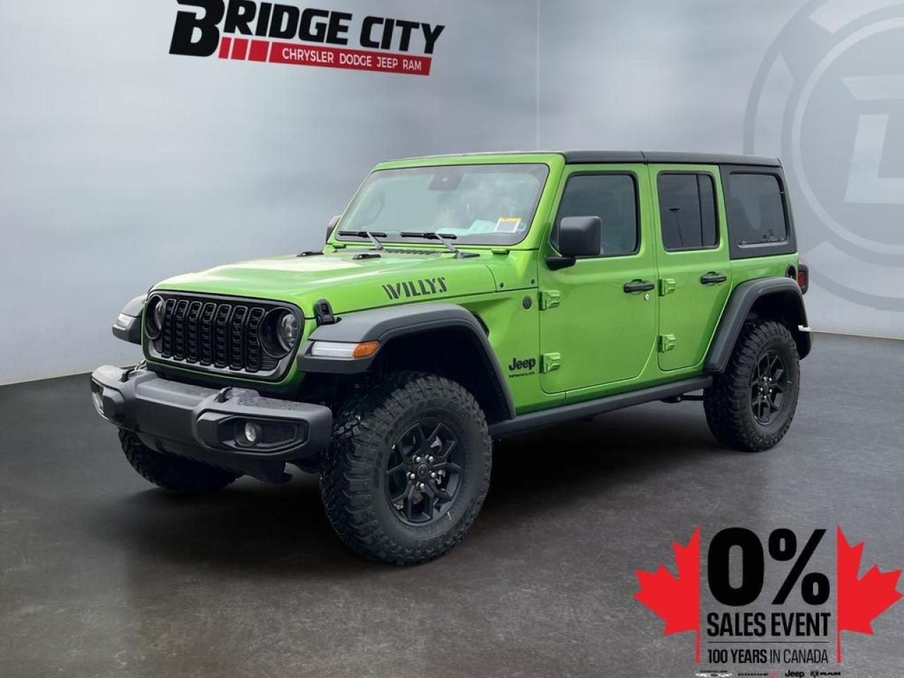 New 2025 Jeep Wrangler Sport - Mobile Hotspot -  Proximity Key for sale in Lethbridge, AB