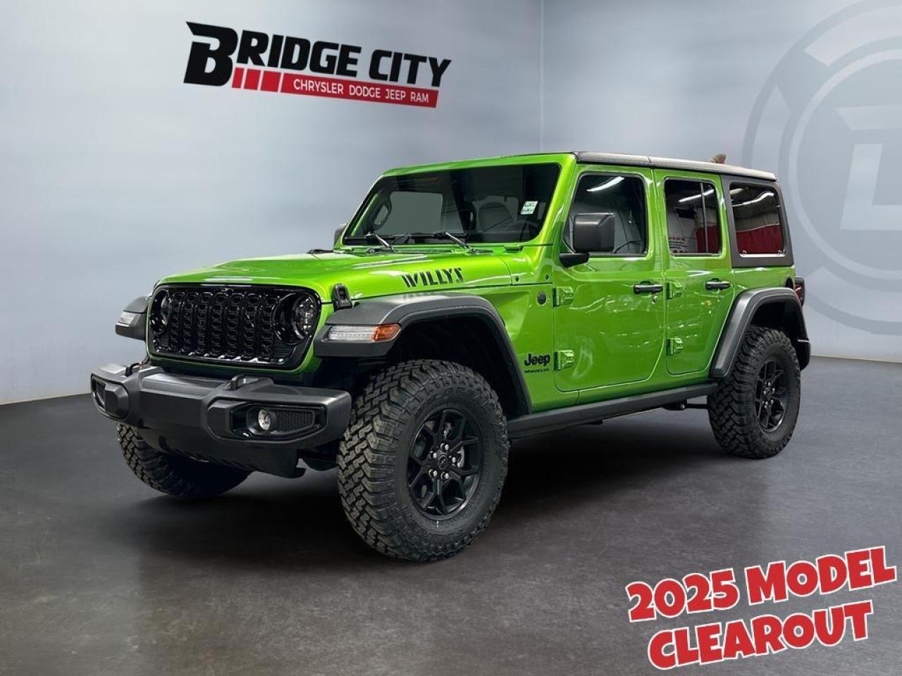 New 2025 Jeep Wrangler Sport - Mobile Hotspot -  Proximity Key for sale in Lethbridge, AB