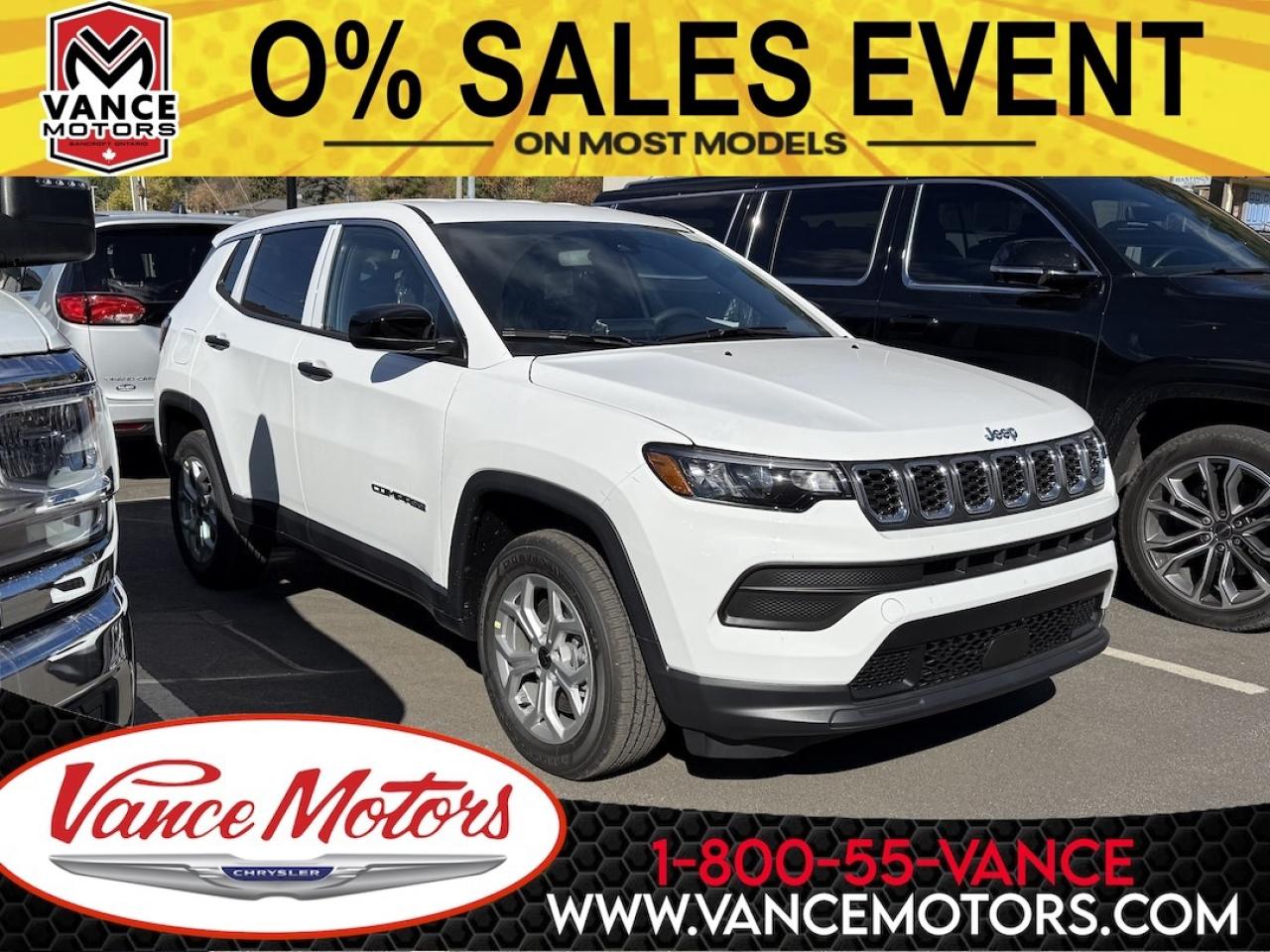 New 2026 Jeep Compass sport 4x4 for sale in Bancroft, ON