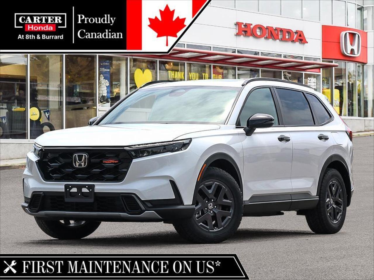New 2026 Honda CR-V Hybrid TrailSport | Off-Road Tires, Rugged Look, Hybrid for sale in Vancouver, BC
