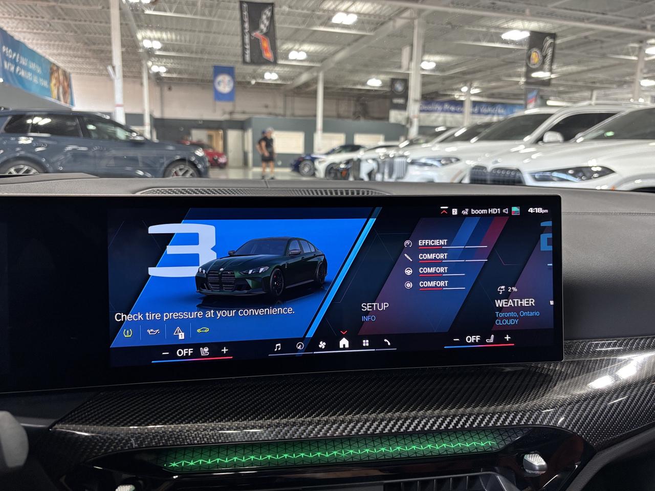 2025 BMW M3 Competition|SEDAN|AWD|NO LUX TAX|ORANGESEATS|HUD|+ - Photo #33